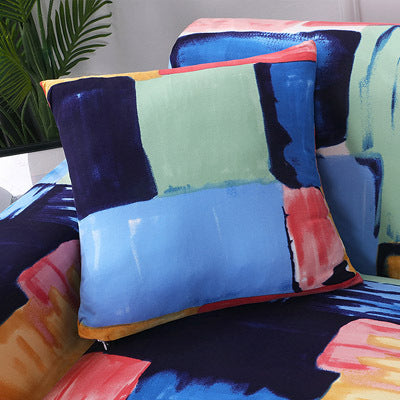 Printed Sofa Pillow Slipcover