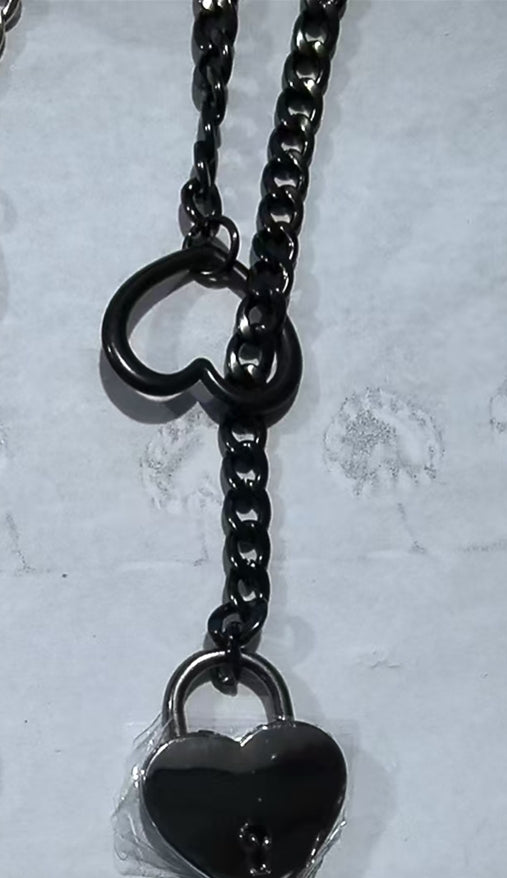 Cuban Heart Shaped Necklace