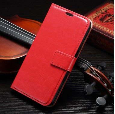 PU Wallet Flip Phone Case-Blue