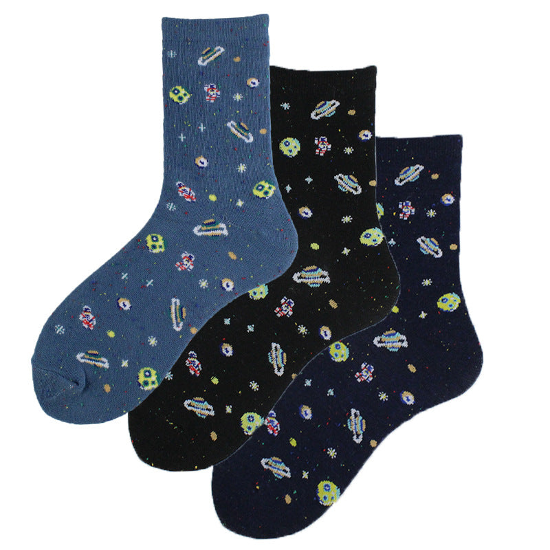 Cosmic-themed Creative Stockings
