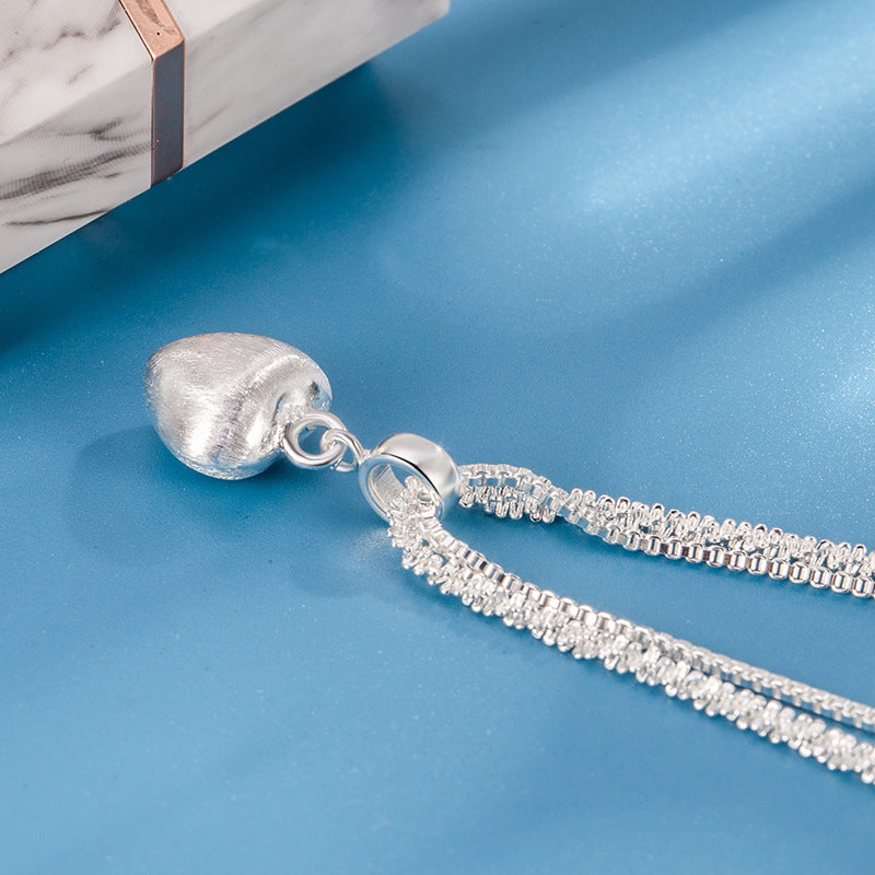 Heart Pendant Necklace For Women